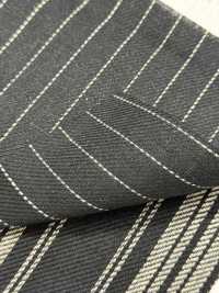 7777 Lino Twill A Quadri Scuri[Tessile / Tessuto] Tessuti Pregiati Foto secondaria