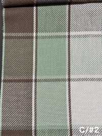 5-1266-1 Twill Di Cotone A Quadri[Tessile / Tessuto] HOKKOH Foto secondaria