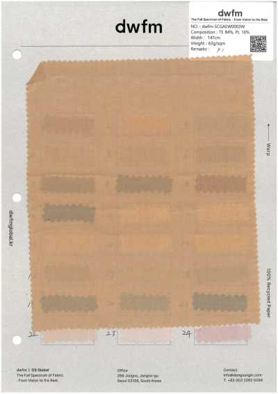 DWFM-SCGAEW0003W TENCEL™ Voile Leggero