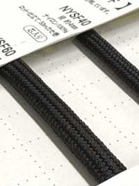 NYSF60 Cordoncino Morbido In Nylon Da 6 Mm, Con Anima Inserita[Cavo A Nastro] Cordon Immagini aggiuntive