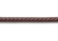 CCR03BWAX(M) Cordoncino Cerato In Cotone 4,2 Mm[Cavo A Nastro] Cordon Immagini aggiuntive