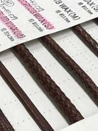 CCR03BWAX(M) Cordoncino Cerato In Cotone 4,2 Mm[Cavo A Nastro] Cordon Immagini aggiuntive