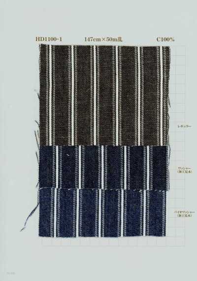 HD11000-1 Denim a righe Hickory 9 oz