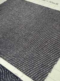 TFGR217 Jacquard Moiré A Cordoncino Indaco 6 Oz[Tessile / Tessuto] Tessuti Yoshiwa Immagini aggiuntive