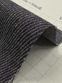 TFGR217 Jacquard Moiré A Cordoncino Indaco 6 Oz[Tessile / Tessuto] Tessuti Yoshiwa Immagini aggiuntive
