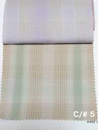 SBT-028 Twill A Quadri In Fibra Di Lyocell TENCEL™ Organica 40/1[Tessile / Tessuto] Tessuto Kuwamura Immagini aggiuntive