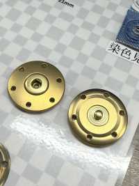 KSP-200 Chiusura A Scatto Metallica Tipo Feather[Bottone A Pressione] Koutoku Button Foto secondaria