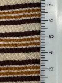 W-49681 Righe orizzontali carta antica[Tessile / Tessuto] Minami Immagini aggiuntive