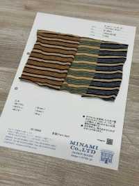 W-49681 Righe orizzontali carta antica[Tessile / Tessuto] Minami Immagini aggiuntive