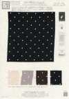 KKG3665-W-HM-122 Satin Fibril in cupro e rayon, altezza ampia, stampa a scarico pigmentata