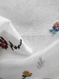 KKH4005BR-6 Organza opaca, finitura da sposa[Tessile / Tessuto] Uni Textile (Komon Kobo) Immagini aggiuntive