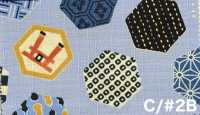 AP65102 Dobby Stampato Giapponese (In Rotolo)[Tessuti / Stoffe] COSMO TEXTILE Immagini aggiuntive