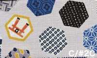 AP65102 Dobby Stampato Giapponese (In Rotolo)[Tessuti / Stoffe] COSMO TEXTILE Immagini aggiuntive