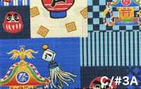AP65102 Dobby Stampato Giapponese (In Rotolo)[Tessuti / Stoffe] COSMO TEXTILE Immagini aggiuntive