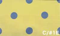 AP65801 Velluto A Coste Con Stampa A Pois E Quadri (Rotolo Intero)[Tessuti / Stoffe] COSMO TEXTILE Immagini aggiuntive