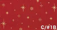 AP65802 Buon Natale Stampa GOLD Tessuti Di Tela (Rotolo)[Tessuti / Stoffe] COSMO TEXTILE Immagini aggiuntive