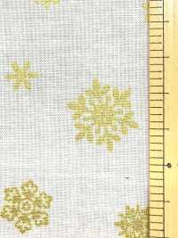 AP65802 Buon Natale Stampa GOLD Tessuti Di Tela (Rotolo)[Tessuti / Stoffe] COSMO TEXTILE Immagini aggiuntive