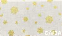 AP65802 Buon Natale Stampa GOLD Tessuti Di Tela (Rotolo)[Tessuti / Stoffe] COSMO TEXTILE Immagini aggiuntive