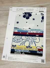 AP65804 Filato Anima T/C Con Stampa Floreale Tropicale (Rotolo)[Tessuti / Stoffe] COSMO TEXTILE Immagini aggiuntive