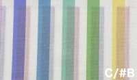 SP6400 Popeline stampato a righe (rotolo)[Tessile / Tessuto] COSMO TEXTILE Immagini aggiuntive