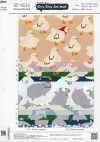 SP6513 Gyu Gyu Oxford stampa animalier (rotolo)