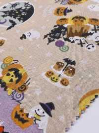 SP6515 Stampa BUON HALLOWEEN in tessuti di tela (rotolo)[Tessili / Tessuti] COSMO TEXTILE Immagini aggiuntive