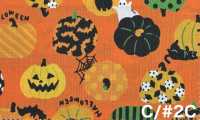 SP6515 Stampa BUON HALLOWEEN in tessuti di tela (rotolo)[Tessili / Tessuti] COSMO TEXTILE Immagini aggiuntive
