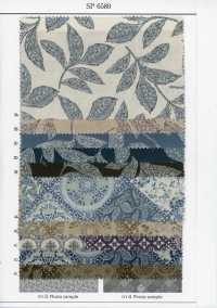 SP6580 Stampa floreale sovratinta, tessuti di tela (rotolo)[Tessili / Tessuti] COSMO TEXTILE Immagini aggiuntive
