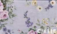 RU2530 RURU BOUQUET Stampa ghirlanda di rose tessuti di tela (rotolo)[Tessili / Tessuti] COSMO TEXTILE Immagini aggiuntive