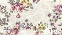 RU2530 RURU BOUQUET Stampa ghirlanda di rose tessuti di tela (rotolo)[Tessili / Tessuti] COSMO TEXTILE Immagini aggiuntive
