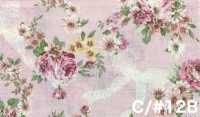 RU2530 RURU BOUQUET Stampa ghirlanda di rose tessuti di tela (rotolo)[Tessili / Tessuti] COSMO TEXTILE Immagini aggiuntive