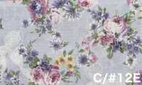 RU2530 RURU BOUQUET Stampa ghirlanda di rose tessuti di tela (rotolo)[Tessili / Tessuti] COSMO TEXTILE Immagini aggiuntive