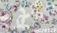 RU2530 RURU BOUQUET Stampa ghirlanda di rose tessuti di tela (rotolo)[Tessili / Tessuti] COSMO TEXTILE Immagini aggiuntive