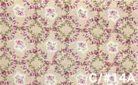 RU2530 RURU BOUQUET Stampa ghirlanda di rose tessuti di tela (rotolo)[Tessili / Tessuti] COSMO TEXTILE Immagini aggiuntive