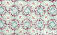 RU2530 RURU BOUQUET Stampa ghirlanda di rose tessuti di tela (rotolo)[Tessili / Tessuti] COSMO TEXTILE Immagini aggiuntive
