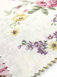 RU2530 RURU BOUQUET Stampa ghirlanda di rose tessuti di tela (rotolo)[Tessili / Tessuti] COSMO TEXTILE Immagini aggiuntive