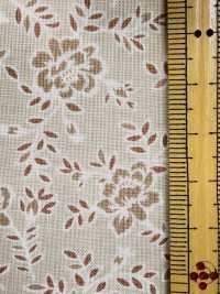 RU2530 RURU BOUQUET Stampa ghirlanda di rose tessuti di tela (rotolo)[Tessili / Tessuti] COSMO TEXTILE Immagini aggiuntive
