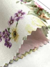 RU2530 RURU BOUQUET Stampa ghirlanda di rose tessuti di tela (rotolo)[Tessili / Tessuti] COSMO TEXTILE Immagini aggiuntive