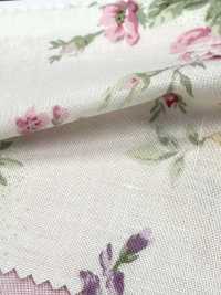 RU2530 RURU BOUQUET Stampa ghirlanda di rose tessuti di tela (rotolo)[Tessili / Tessuti] COSMO TEXTILE Immagini aggiuntive