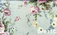 RU2530 RURU BOUQUET Stampa ghirlanda di rose tessuti di tela (rotolo)[Tessili / Tessuti] COSMO TEXTILE Immagini aggiuntive