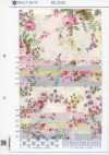RU2530 RURU BOUQUET Stampa ghirlanda di rose tessuti di tela (rotolo)