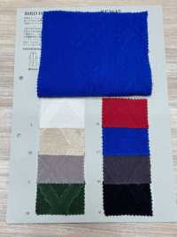 BF3615 Jacquard tagliato tinto in filo cotone-lino (rombo)[Tessile / Tessuto] KOYAMA Immagini aggiuntive