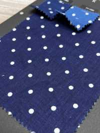 CF-IDGPT3 Cotone Lino Indigo discharge[Tessile / Tessuto] HOKKOH Immagini aggiuntive