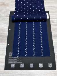 CF-IDGPT3 Cotone Lino Indigo discharge[Tessile / Tessuto] HOKKOH Immagini aggiuntive
