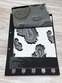 5-1410-1 Jacquard paisley tagliato[Tessile / Tessuto] HOKKOH Immagini aggiuntive