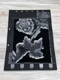 5-1410-2 Floreale jacquard tagliato[Tessile / Tessuto] HOKKOH Immagini aggiuntive