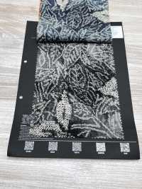 5026-1375-5 80 Lawn Miracle Wave Shibori Harmony floreale[Tessile / Tessuto] HOKKOH Immagini aggiuntive