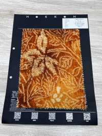5026-1375-5 80 Lawn Miracle Wave Shibori Harmony floreale[Tessile / Tessuto] HOKKOH Immagini aggiuntive