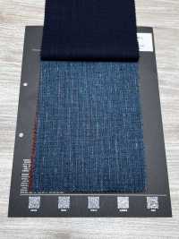 5027-300-1 Tessuto fiammato vintage nep scaricato[Tessile / Tessuto] HOKKOH Immagini aggiuntive
