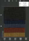 5027-300-1 Tessuto fiammato vintage nep scaricato